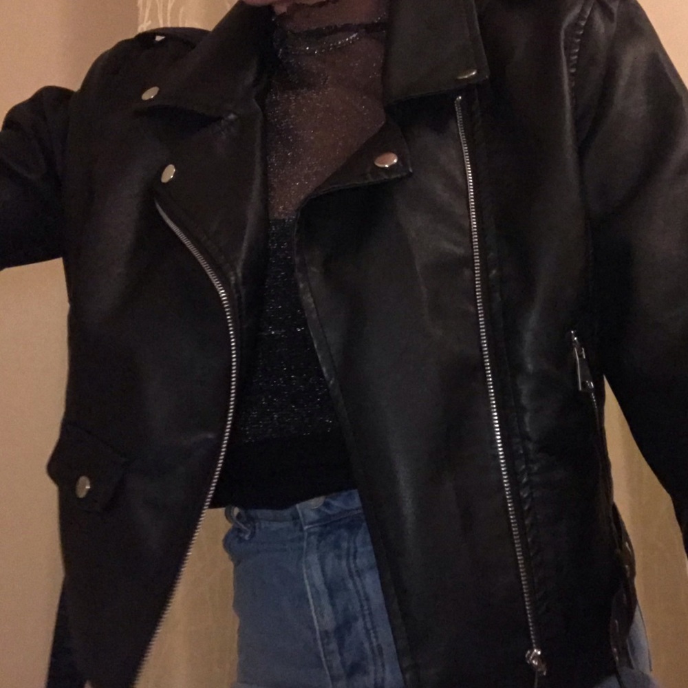 Leather jacket